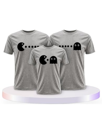 Arcade Style Familienset T-Shirts | Paarpulli