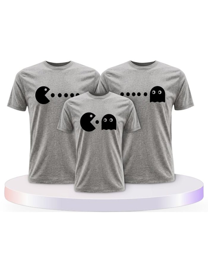 Arcade Style Familienset T-Shirts | Paarpulli