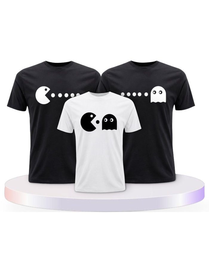 Arcade Style Familienset T-Shirts | Paarpulli