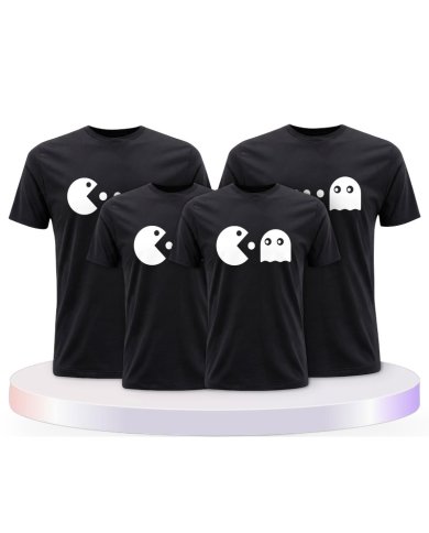 Arcade Style Familienset T-Shirts | Paarpulli
