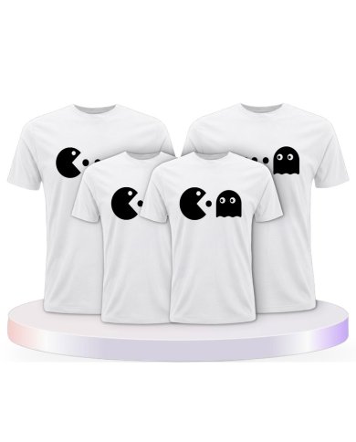 Arcade Style Familienset T-Shirts | Paarpulli