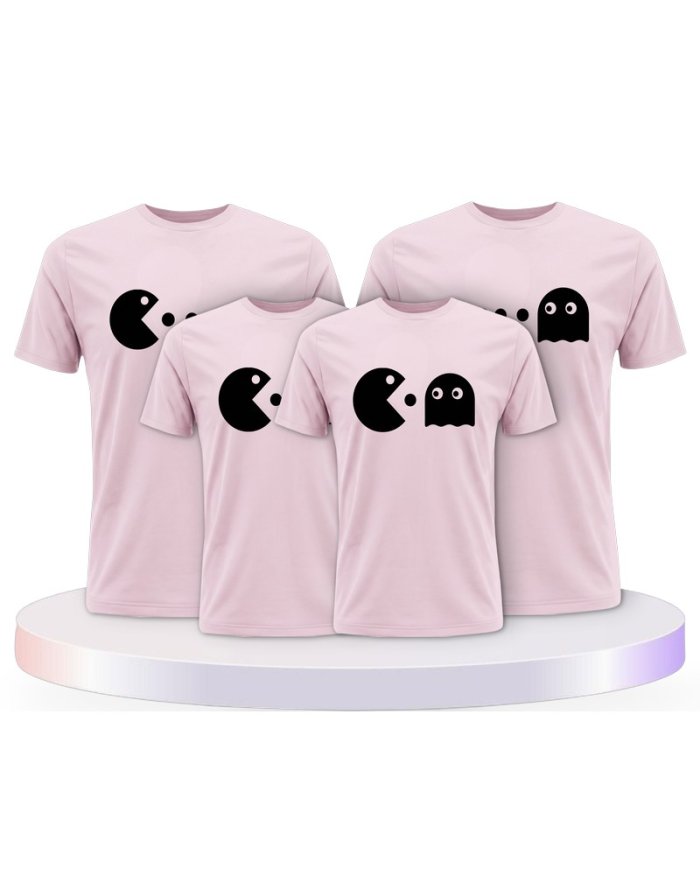 Arcade Style Familienset T-Shirts | Paarpulli