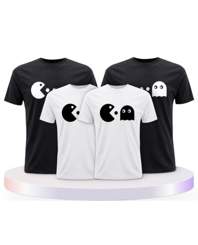 Arcade Style Familienset T-Shirts | Paarpulli