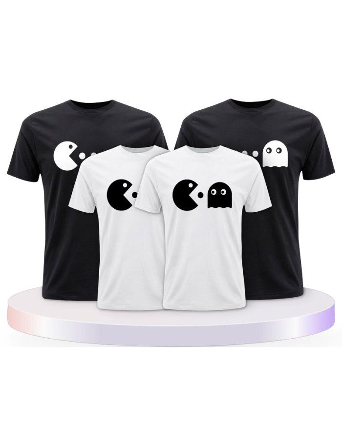 Arcade Style Familienset T-Shirts | Paarpulli