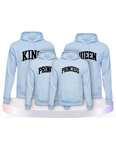 King Queen Prince Princess mit kurviger Form Familien | Paarpulli