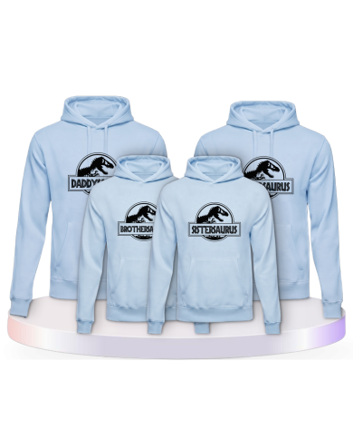 Dino Family Partner Outfit für die Familie | Paarpulli