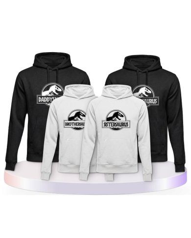 Dino Family Partner Outfit für die Familie | Paarpulli