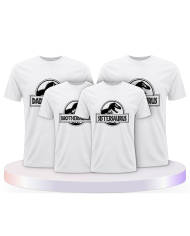 Dino Family Familienset T-Shirts | Paarpulli