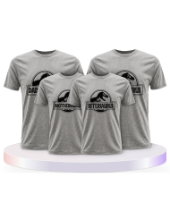 Dino Family Familienset T-Shirts | Paarpulli