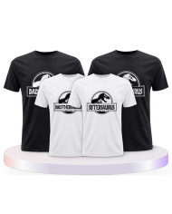 Dino Family Familienset T-Shirts | Paarpulli