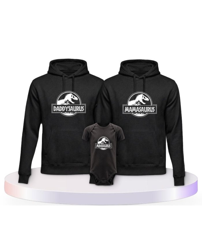Dino Family Partner Outfit für die Familie | Paarpulli