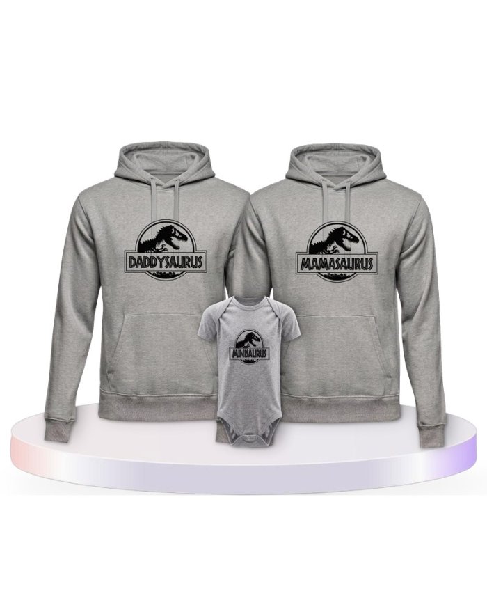 Dino Family Partner Outfit für die Familie | Paarpulli