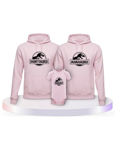 Dino Family Partner Outfit für die Familie | Paarpulli