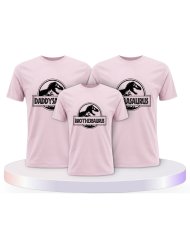 Dino Family Familienset T-Shirts | Paarpulli