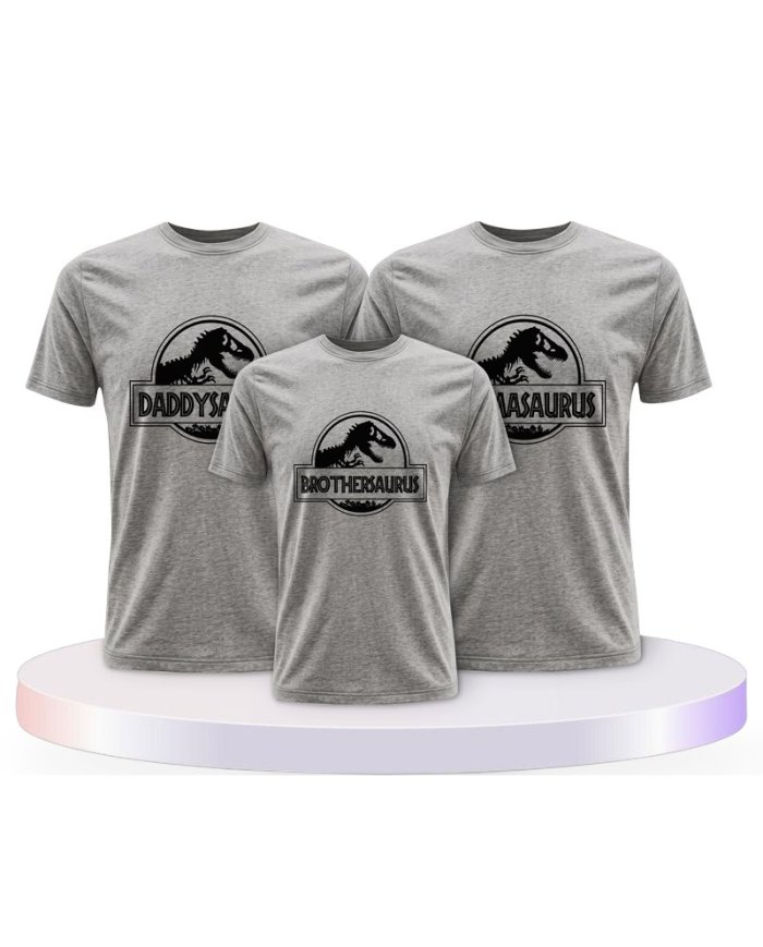 Dino Family Familienset T-Shirts | Paarpulli