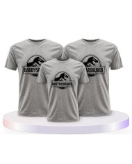 Dino Family Familienset T-Shirts | Paarpulli