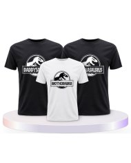 Dino Family Familienset T-Shirts | Paarpulli