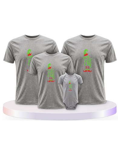 Elf Family Familienset Partner Outfit für die Familie | Paarpulli