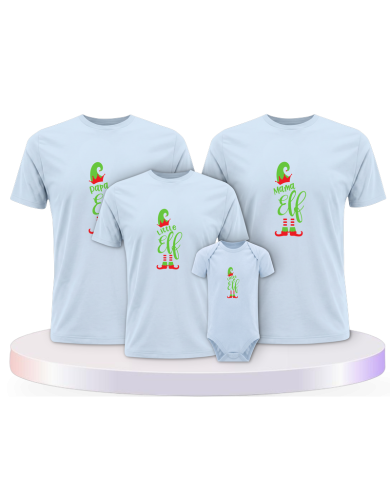 Elf Family Familienset Partner Outfit für die Familie | Paarpulli