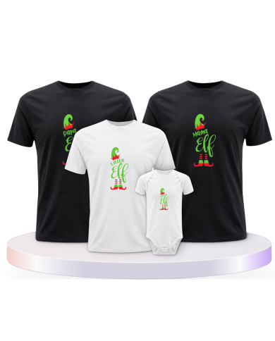 Elf Family Familienset Partner Outfit für die Familie | Paarpulli