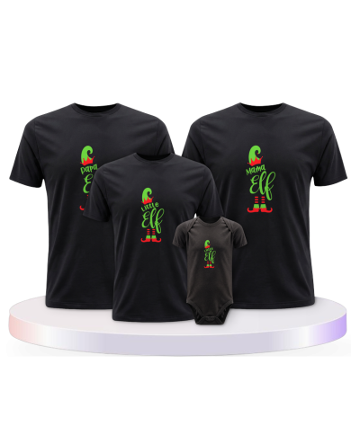 Elf Family Familienset Partner Outfit für die Familie | Paarpulli