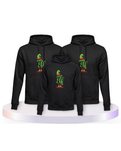 Elf Family Partner Outfit für die Familie | Paarpulli
