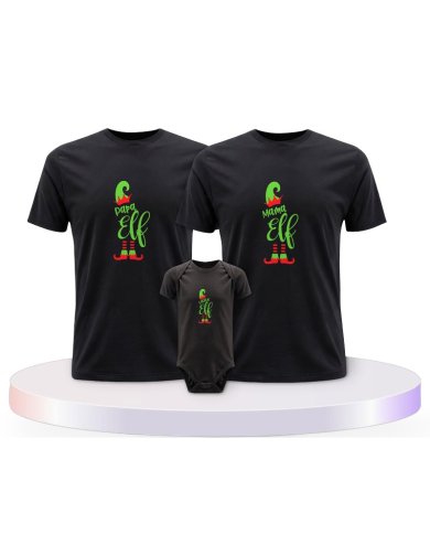 Elf Family Partner Outfit für die Familie | Paarpulli
