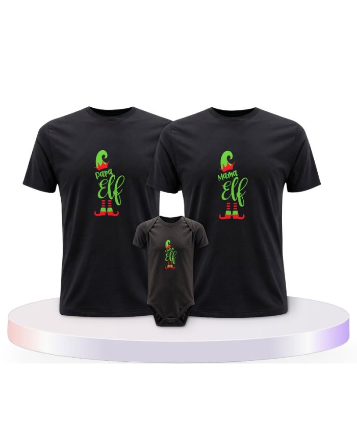 Elf Family Partner Outfit für die Familie | Paarpulli