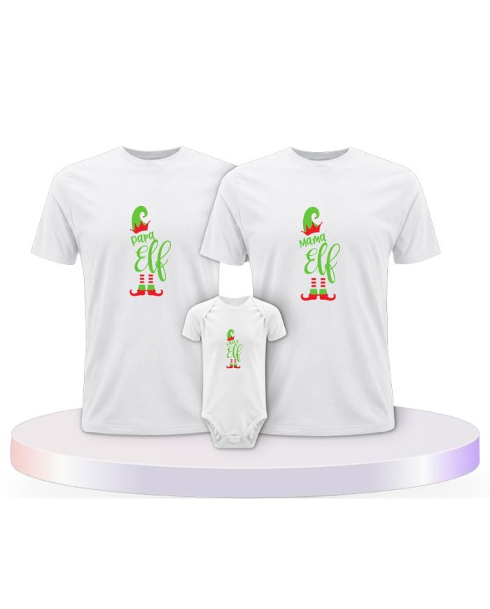 Elf Family Partner Outfit für die Familie | Paarpulli