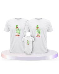 Elf Family Partner Outfit für die Familie | Paarpulli