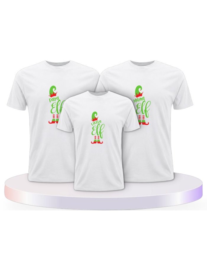 Elf Family Partner Outfit für die Familie | Paarpulli