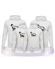Lion Family Familienset Hoodies | Paarpulli