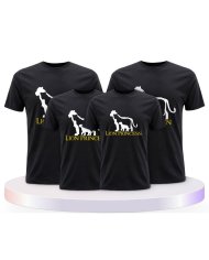 Lion Family Familienset T-Shirts | Paarpulli