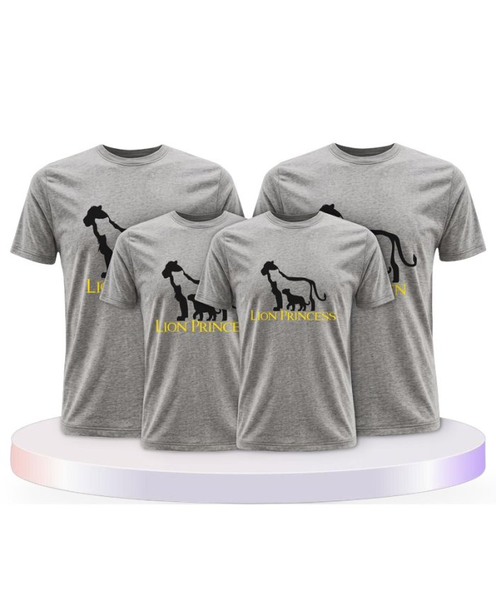 Lion Family Familienset T-Shirts | Paarpulli