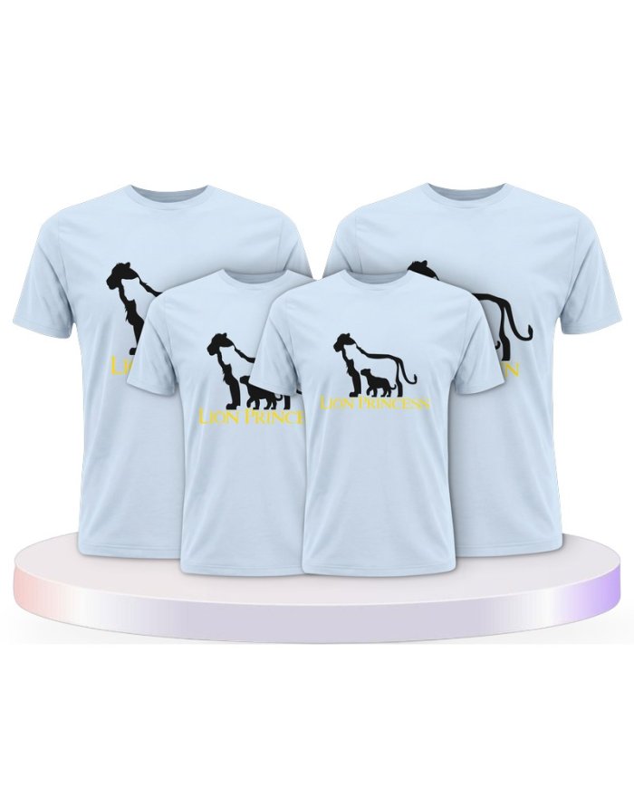 Lion Family Familienset T-Shirts | Paarpulli