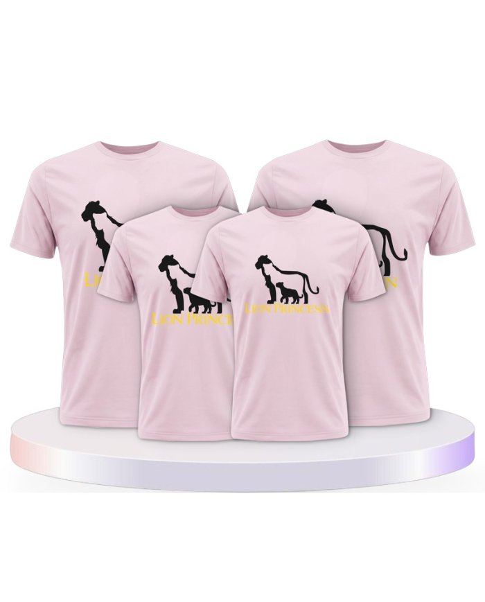 Lion Family Familienset T-Shirts | Paarpulli