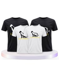 Lion Family Familienset T-Shirts | Paarpulli