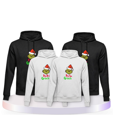 Grinch Family Familienset Hoodies | Paarpulli