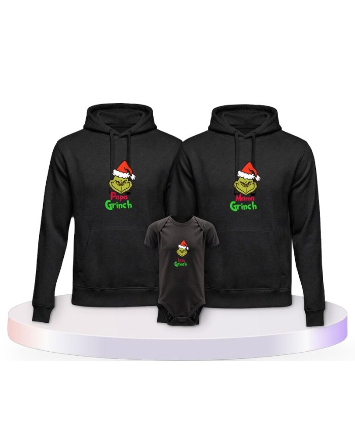 Grinch Family Partner Outfit für die Familie | Paarpulli