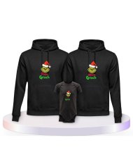 Grinch Family Partner Outfit für die Familie | Paarpulli