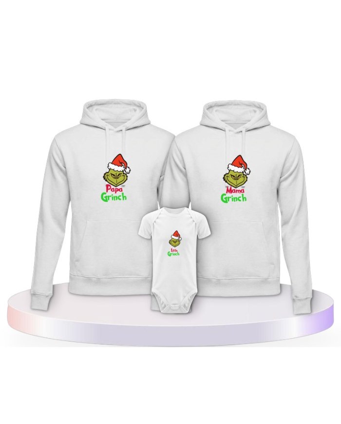 Grinch Family Partner Outfit für die Familie | Paarpulli
