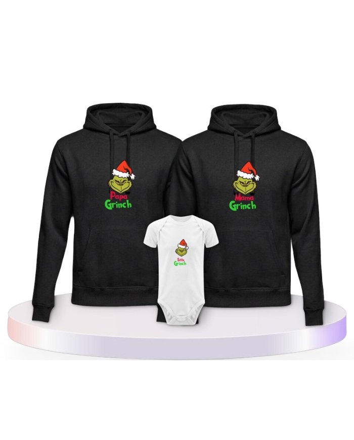 Grinch Family Partner Outfit für die Familie | Paarpulli