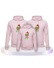 Familienlook Hoodies mit Grinch Family | Paarpulli