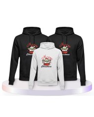 Familienlook Hoodies mit May Christmas Be With You | Paarpulli