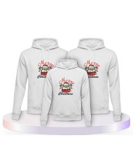 Familienlook Hoodies mit May Christmas Be With You | Paarpulli