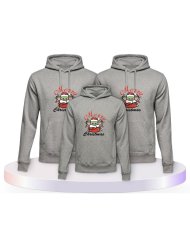 Familienlook Hoodies mit May Christmas Be With You | Paarpulli