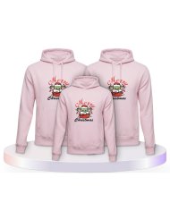 Familienlook Hoodies mit May Christmas Be With You | Paarpulli
