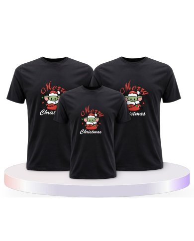 May Christmas Be With You Familienset T-Shirts | Paarpulli