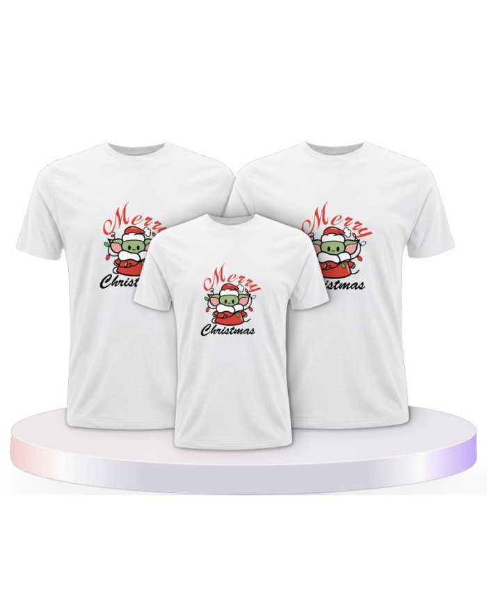 May Christmas Be With You Familienset T-Shirts | Paarpulli