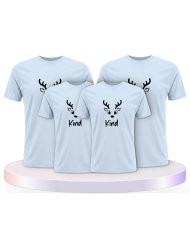 Rentier Family Familienset T-Shirts | Paarpulli